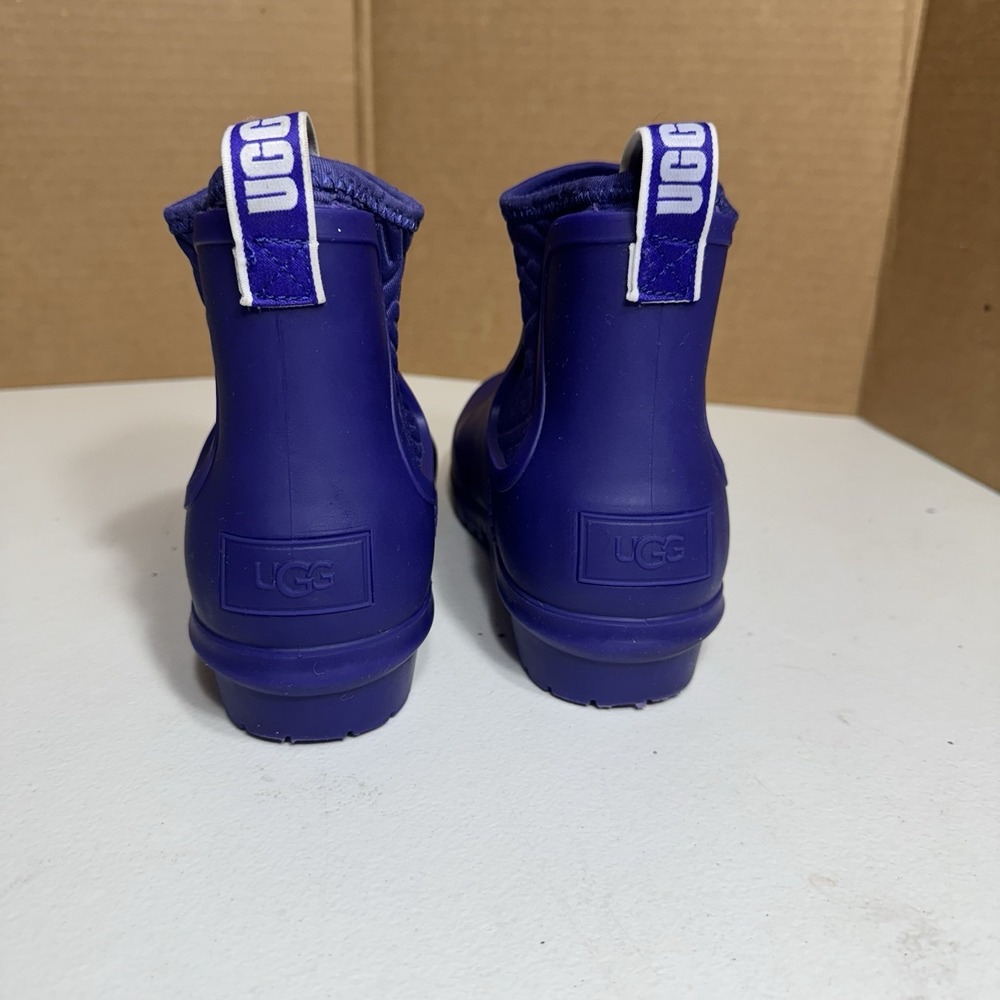UGG Chevonne Womens Size 6 Violet Casual Outdoor Waterproof Chelsea Rain Boots - Picture 4 of 10